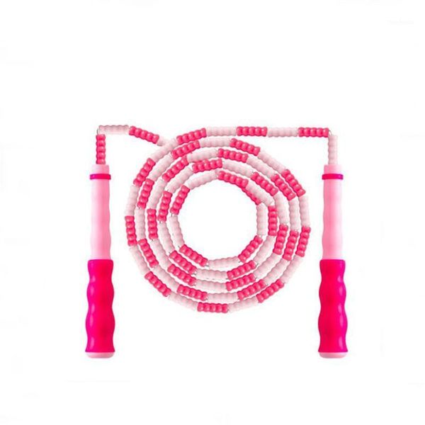 

jump ropes bamboo rope non-slip handle skipping for kids adjustable1