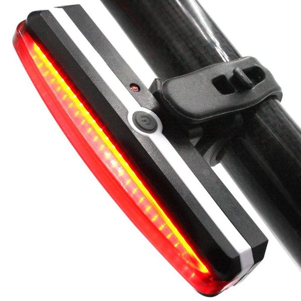 

bike lights weatherproof bright usb rechargeable daytime tail light bicycle rear red cycling road safety back helmet