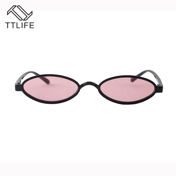 

ttlife cat cute eye sunglasses summer metal women glass retro small frame black red cateye sun glasses uv400
