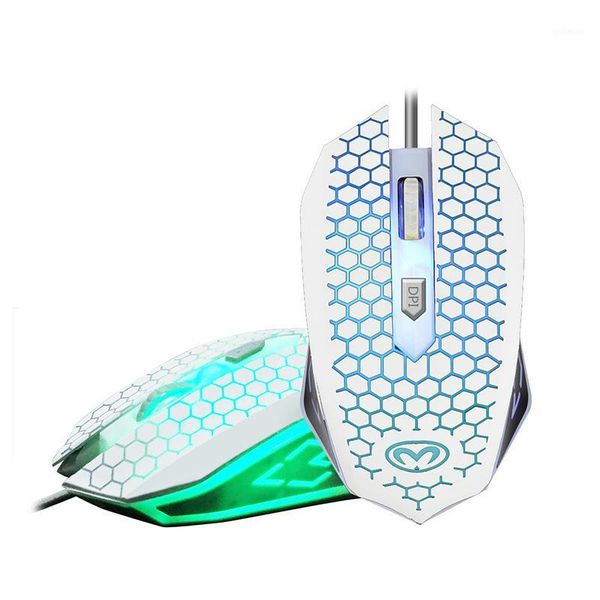 

mice usb wired mouse backlit computer ergonomic optical fast move for lappc1