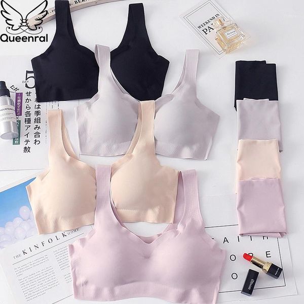 

queenral underwear set seamless push up bra set wire padded women lingerie comfortable anti-light bra and panty1, Red;black