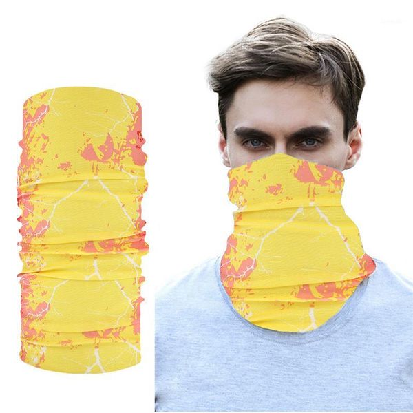 

cycling caps & masks 2021 hiphop hijab multifunctional bandana headband magic face scarf seamless neck gaiter tubular tube ring scarv, Black