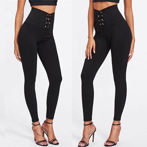

push up seamless women fashion high elasticity high waist leggings casual active bandage pants leggins mujer dropship #0127, Black