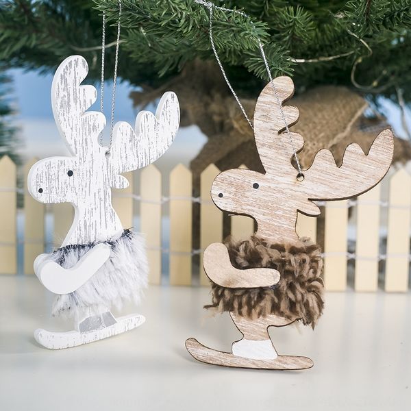 

gueht xibao new decorations plush wood elk wardrobe closet new christmas xibao tree small decorations plush wood elk pendantwardrobe pendant