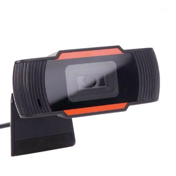 

microphones rotatable usb2.0 720p hd webcam pc lapcamera video recording1