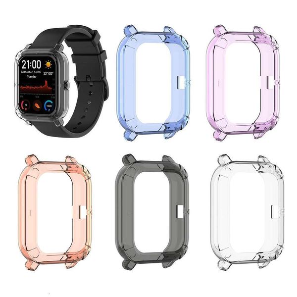 

suitable for amazfit gts huami smart bracelet 1913 watch tpu half pack protective c