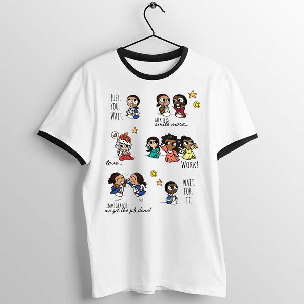 

черная отделка футболка hamilton мультфильм версия высокой работа printed tee спорта толстовка с капюшоном толстовка