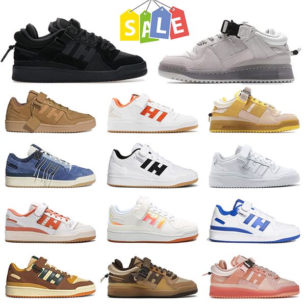 

bad bunny flat running shoes forum low sneakers back to school grey wheat true orange bright blue triple white pink easter egg mens women tr