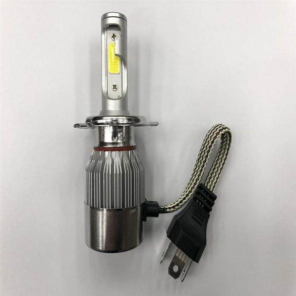 

1pcs c6 h4 led car headlight bulbs h7 led 36w cob h1 h3 h4 h7 h11 9005 9006 9012 lights fog lamps car styling1