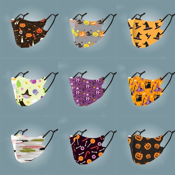 

face mask dustproof mouth letter printed facial prective cover masks#884, Black