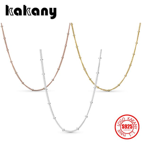 

kakany new fashion shine beaded necklace chain series original fashionable female charm jewelry accessories, Silver