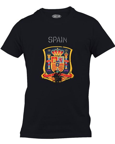 

new summer cool tee shirt spain soccers t-shirt footballer distressed logo funny t-shirt sport hooded sweatshirt hoodie