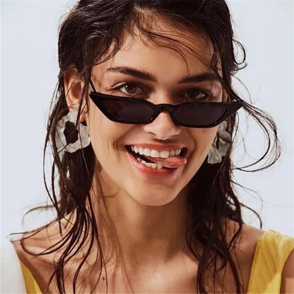 

2020 cat eye sunglasses fashion retro eyeglass uv 400 shades male sun glasses for sports party driving