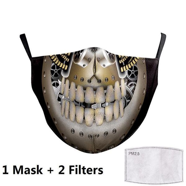 

big print masks funny face mouth fabric clown mouth cover reusable protection dust washab hd6o
