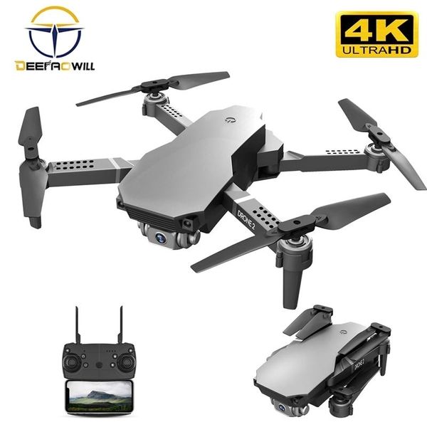 

drones drone 4k hd wide angle camera professional wifi fpv dual quadcopter real-time transmission helicopter rc drontoy