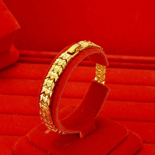 

vietnam model car flower shajin women's shop fozhu imitation gold bracelet, Silver