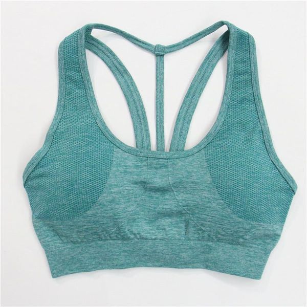 

gym clothing sports bra for women crop padded underwear yoga vest high impact shockproof fitness push up active wear1, White;black