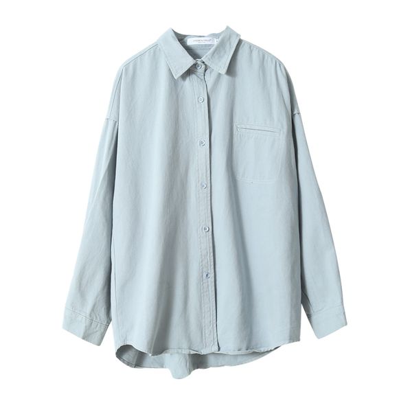 

new 2021 women spring pink turn down collar casual womens and blouses fashion shirt blusas roupa feminina 98nl, White