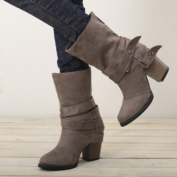 

2020 горячие продажи новые плюс размер женская boots мода осень и зима женщины двойной пряжки короткие сапоги женщины повседневная мартин, Black