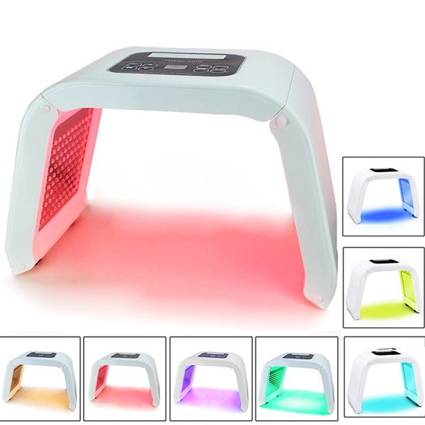 

7 colors pdf led mask facial light therapy skin rejuvenation device spa acne remover anti-wrinkle beauty treatment