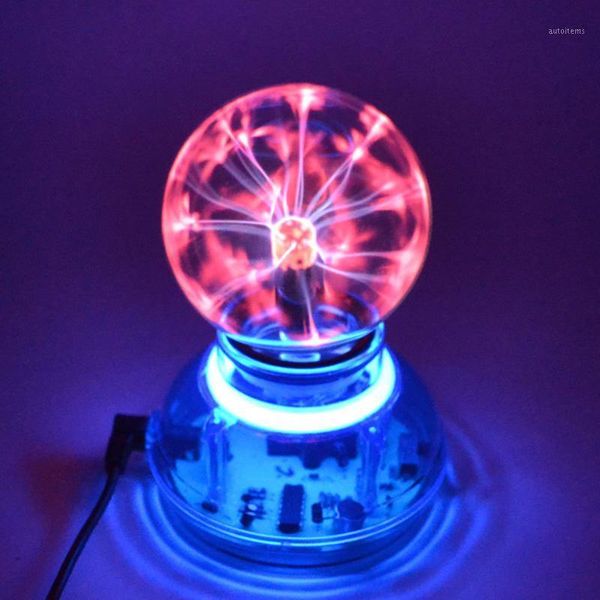 

sound control magic led usb decoration plasma portable electrostatic party ball light lighting car accessary atmosphere music1