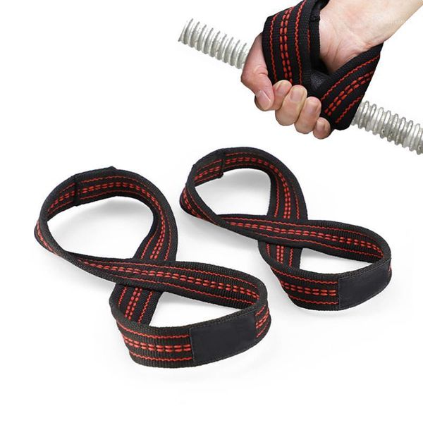 

resistance bands fitness grip shoulder strap support belt gym equipment 8-word wrist strap1