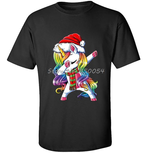 

прилагая unicorn рождества санта подарок xmas с коротким рукавом hip hop топы тис смешного harajuku спорт толстовка с капюшоном hoodie мужчи