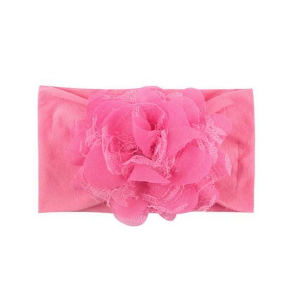 

30girls детские малыш принцессы кружева цветочные оголовье диапазона волос аксессуары головные уборы для младенцев head wrap диадема de beb, Slivery;white