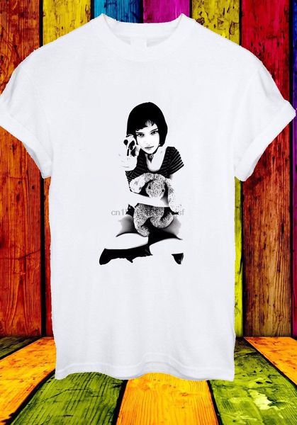 

leon matilda the professional jean reno movie film men women t shirt 755 short sleeve tee sport hooded sweatshirt hoodie