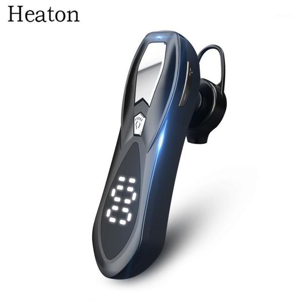 

wireless bluetooth headset v5.1 digital capacity with mic handswireless bluetooth earphone headphone ear hook for phone pc1