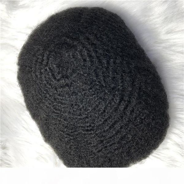 

most sell products indian remy human hair toupee for black women and men size 8*10inch men hair toupee