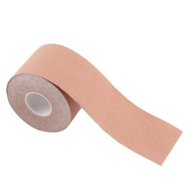 

1 roll 5cmx5m multipurpose waterproof sports elastic tape kinesiology care therapeutic hypo-allergenic acrylic glue, Black;gray