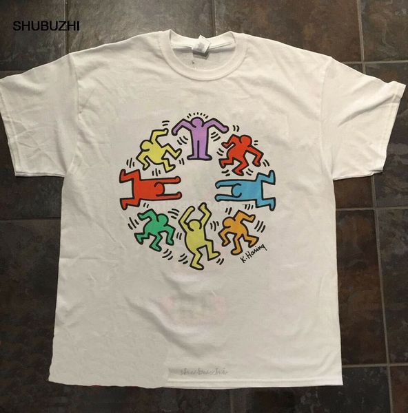 

vintage keith haring menst t shirt reprint sz s m l xl xxl tshirt men summer fashion t shirt euro size sport hooded sweatshirt hoodie