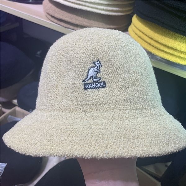 

zwu5 seasons four mens womens cap the fisherman hat fashion stingy brim hats with print pattern kangol breathable casual fitted kangaroo hat, Brown;gray