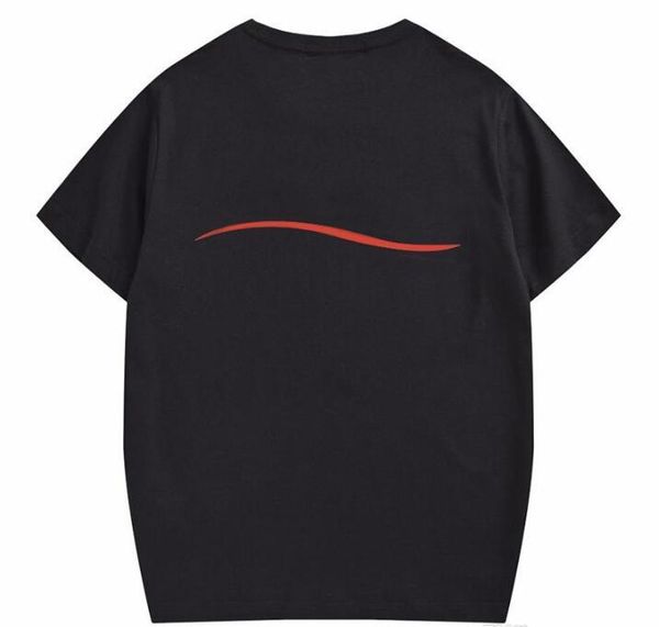 

2020 new 19ss mens t shirt men women couples casual short sleeve mens round neck tees, White;black