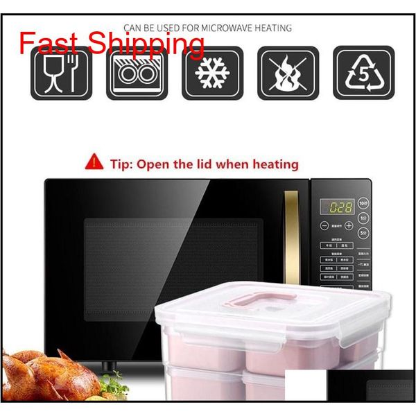 

micck 7-piece set lunch eco-friendly food storage container microwavable bento leakproof cri qylxpo bdetoys