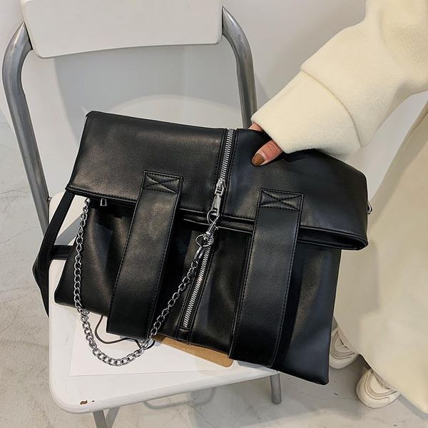 

cross body black luxury fashion 2021 women small crossbody shoulder bags chain pu leather tote handbags for female
