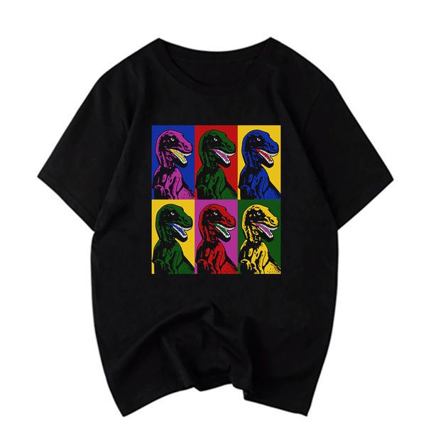 

vintage men's black t shirt dinosaur pop art shirt t shirt men new fashion tshirt sport hooded sweatshirt hoodie