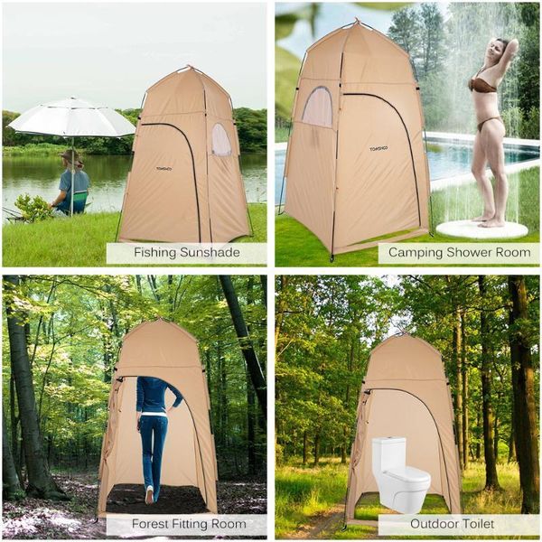 

tomshoo camping tent outdoor shower tent from ru/us toilet bath changing fitting room beach privacy shelter travel1