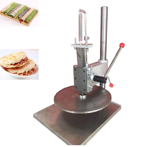 Pizza manual Massa de massa 20 cm Pizza Pizza Flattener 7,8 polegadas Roll Roll Sheeter Pizza Press Passa Press