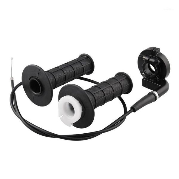 

new twist throttle handle grip cable set for mini bike motorcycles universal1