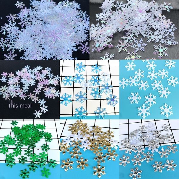 

zxepr diy decorative snowflake diy accessories accessorieswedding party ice and snow scraps paper scattering christmas handmade holiday acce