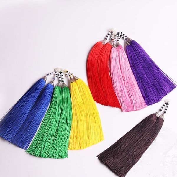 

1pcs twins tassel home textile curtain clothing jewelry pendant tassel diy handmade making key bracelet necklace craft tassels h jlldwg
