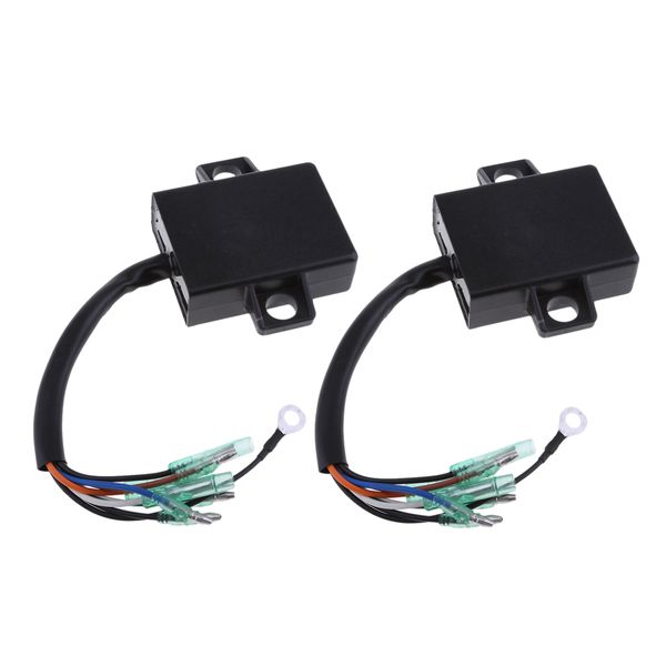 

2x cdi ignition coil power unit for yamaha 2stroke 15 6b4 outboard engine