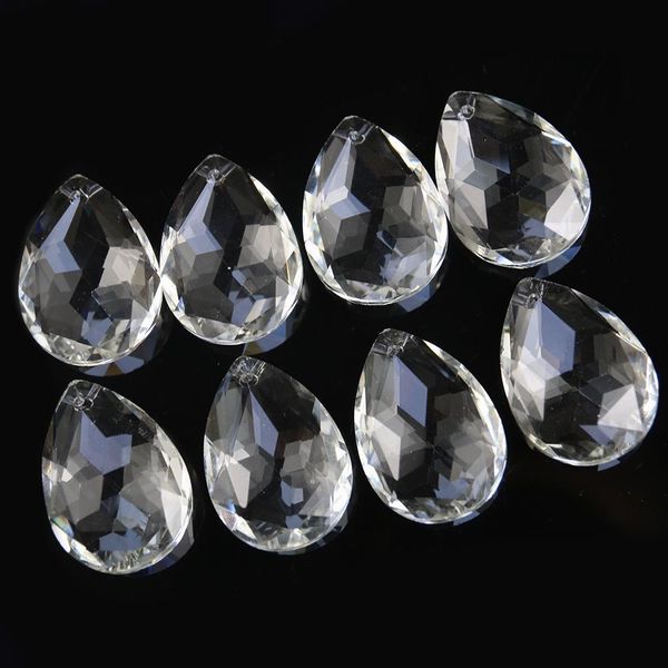 

5pcs 38mm bauhinia crystal prisms hanging crystal decorations chandelier parts suncatcher clear christmas wedding party decor h wmtxbb