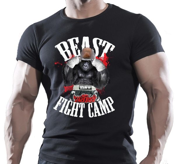 

gorilla fight cam fighting workout motivation t shirt muay thai new casual fashion custom slim fit t shirt sport hooded sweatshirt hoodie
