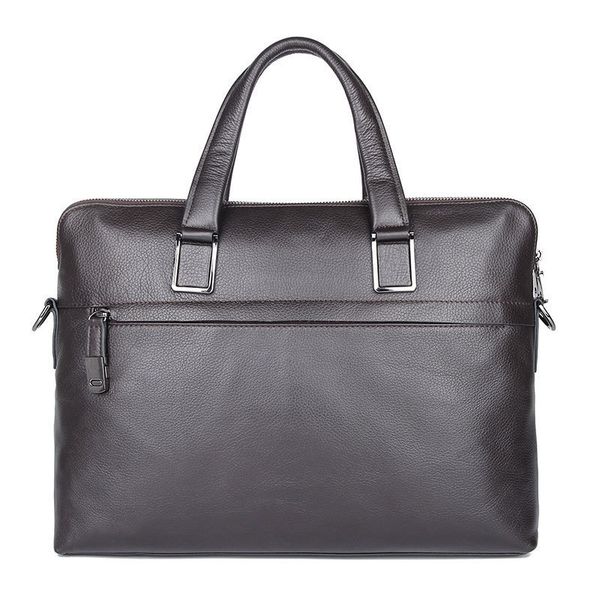 

2020 of new pouch men portable leather briefcase business shoulder bags for male office 06b0