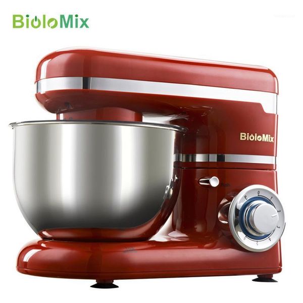 

4l stainless steel bowl 1200w household cooking machine and noodle machine 4l egg beater flour mixer1