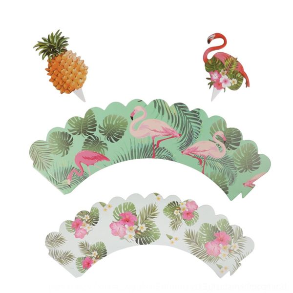 

atxzl baked baked baking children's card set party supplies edge cartoonflamingo cartoonflamingo cake edge children's cake card se