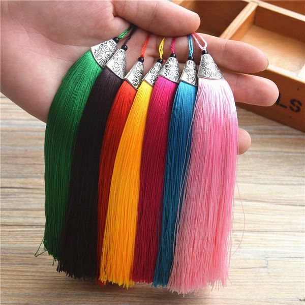 

5pc metal cap decorative tassel pendant diy curtain garment sewing accessories bag car decorative art crafts tassels fringe trim h jllsxi